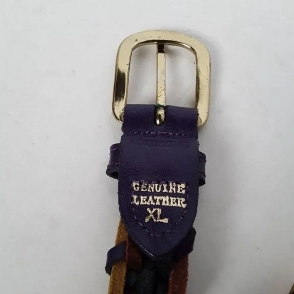 Vintage BOHO Y2K Women Belt size XL Leather